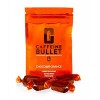 Caffeine Bullet 16 Chocolat Orange Gummies à mâcher énergisants | 85 mg de caféine, plus rapides que les comprimés, gels, gom