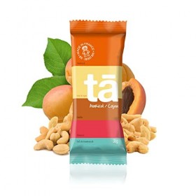 TA ENERGY - PACKx12 Barres Energie certifié BIO - Abricot/Cajou - 150Kcal - Ingrédients Naturels et Digestes - MADE IN France
