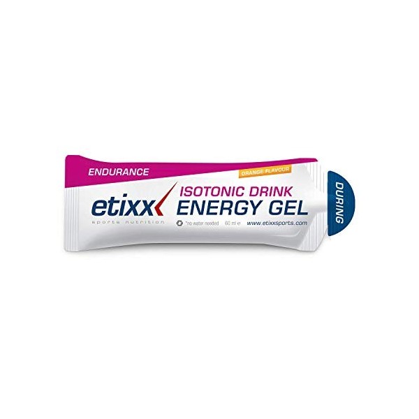 Etixx Isotonic Gel 12 x 40 g Orange