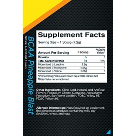 BCAAs, Pineapple Blast - 213g