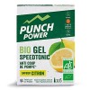 PUNCH POWER - SPEEDTONIC Citron - Boîte 6 gels x 25 g - Gel Anti Coup de Pompe - Guarana - Ginseng - Effet Booster - Bio - Ma