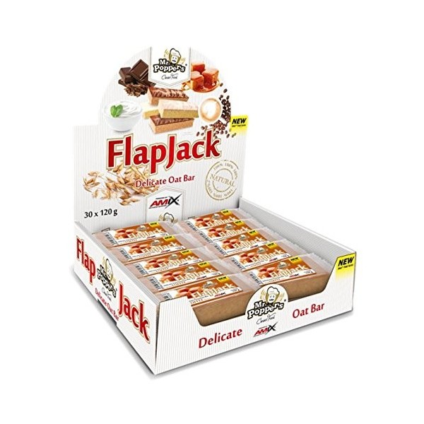 AMIX FLAP JACK OAT BAR 30 x 120 g - Saveur - Yogurt