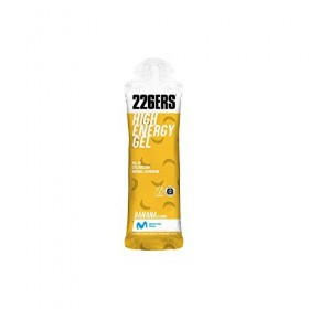 226ERS High Energy Gels Energétiques avec 50g de Cyclodextrine comme Hydrate, Alimentation Sportif pour Triathlon, Végétalien