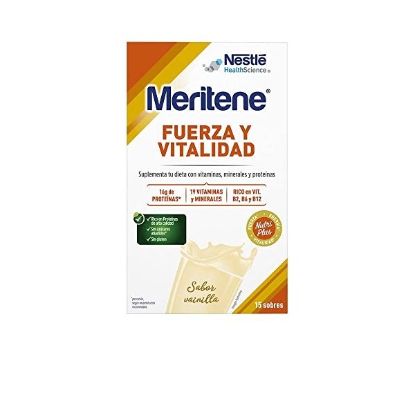 Fuerza Y VITALIDAD sobres vainilla 15 x 30 g