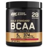 Optimum Nutrition Gold Standard BCAA Train + Sustain, poudre dacides aminés pré-entraînement, boisson sportive, vitamine C, 