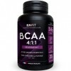 EAFIT | BCAA 4.1.1 | Réduction de la Fatigue, Prise de Masse | Acide Aminés Essentiels : Valine, Leucine | Assimilation Rapid