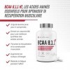 BCAA 8.1.1 | Comprimés dAcides Aminés + Vitamine B6 | 1g dAcides Aminés par Comprimé | Construction et Récupération Muscula