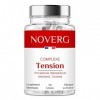 Complexe Tension | Santé Cardiovasculaire & Confort Artériel | Potassium, Magnésium Arginine, Taurine | Vegan | 90 Gélules | 