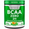 BANDINI® BCAA 2:1:1 Poudre - Powder 400gr Zéro Sucre - Avec Leucine, Isoleucine, Valine - Acides aminés à chaîne ramifiée 2.1