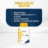 OPTIGURA - BCAA+B6 - Formule d’Acides Aminés BCAA + Vitamine B6-90 Comprimés