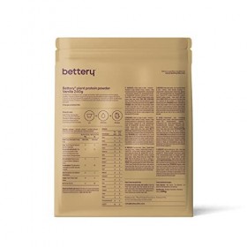 Bettery For a Better Plant Protein 240 g - Poudre de protéines végétales pour développer et régénérer les muscles grâce aux