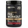 Optimum Nutrition Gold Standard Advanced Pre Workout en poudre, Booster dénergie avec l-Citrulline, Beta-alanine, Caféine et