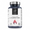 L-Carnitine pure en gélules. Puissant brûleur de graisse naturel. Boostez votre énergie et améliorez vos performances, votre 