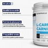 Carnitine Carnipure® | 100% pure • Sans OGM • L-Carnitine • Brûle-graisse & Oxygénation des muscles| Nutrimuscle | 90 Gélules