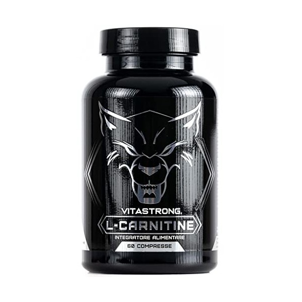CARNITINE Brûle Graisse Puissante Vitastrong | L-Carnitine Pure à 100% Haute Dose Extra Fort | Pour l’Entraînement Améliore É