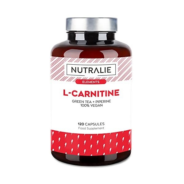 L-CARNITINE Extra Fort Brulextrême Puissant |GAGNANT 2021| Énergie + Rendement Sportif + Recuperation | Homme et Femme | 120 