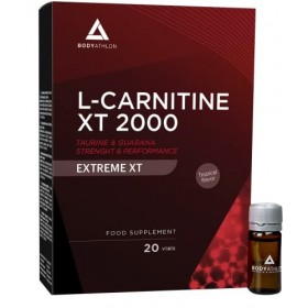 Bodyathlon- L-Carnitine 2000 Liquide Extreme XT- Taurine- Guarana- Supplément sportif Pre-Workout- Résistance- Apport dénerg