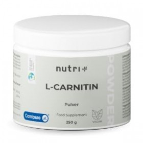 L-CARNITINE Carnipure en poudre - 100% pure L-Carnitine Tartrate Poudre 250g de Lonza - 3000mg de carnitine en poudre par por