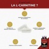 L-Carnitine - 1470 mg de L-Carnitine Tartrate - Boost d’Energie & Récupération Après le Sport - Brûle Graisse & Minceur - Ave