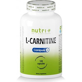 Carnipure L-Carnitine 3000 - Qualité testée en laboratoire par Lonza - Vegan L-Carnitine gelules -120 capsules sans additifs 