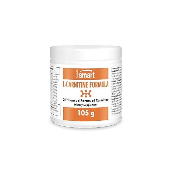 L-Carnitine Formula - Contribue à Augmenter la Production dÉnergie et à Améliorer la Récupération Après l’Effort - Aide à Lu