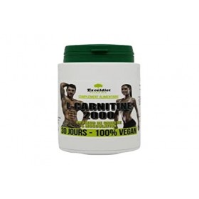 L-Carnitine 2000mg - Masse Musculaire - Perte de Poids Musculation - Résistance et Energie - 120 Comprimés végan - Made in Fr