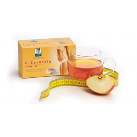 BADERs de la pharmacie. FIGUR-TEE L-Carnitin. Thé pour la ligne à la L-carnitine. Pour accompagner les régimes. 40 sachets 8