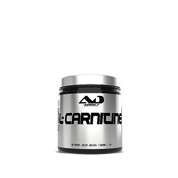 carnitine 400 caps | énergie | brûle graisse | addict sport nutrition 400 caps 