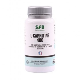 SFB Laboratoires - L-Carnitine - Perte de Poids - Acide Aminé - Augmente lÉnergie Musculaire - Améliore les Performances Phy