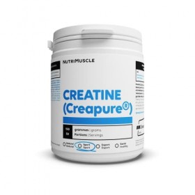 Créatine 100% Pure | Créatine monohydrate Creapure® • Prise Masse Musculaire& Force • Musculation Homme • Complément Idéal à 