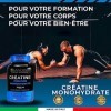 Bandini® Créatine Monohydrate Micronisée MERCURIO-FREE 100% pure - 120 comprimés - Vegan - Augmente les performances physique