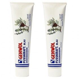 Gehwol - Lot de 2 flacons de crème pour les pieds - Bleu - 125 ml