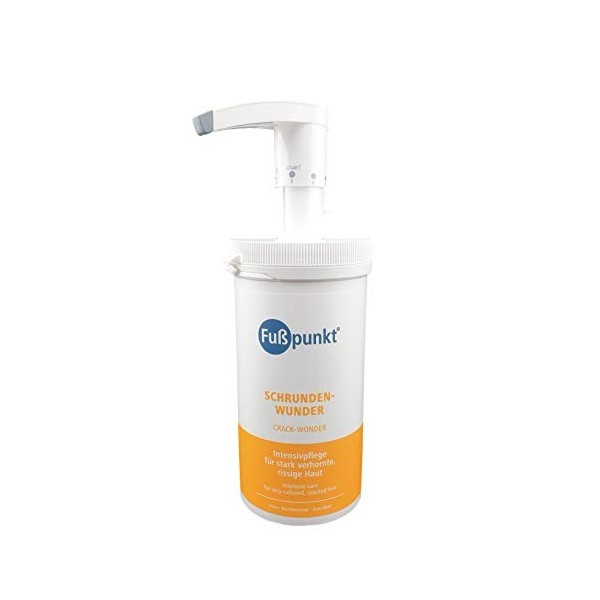 Pied point contre les crevasses Miracle 450 ml dans boîte distributrice