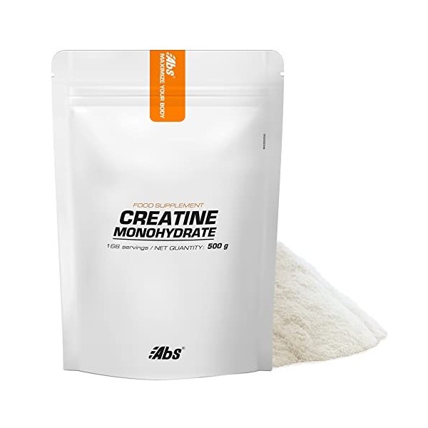 CRÉATINE MONOHYDRATE * Sachet de 500 g * Muscles et Squelettes, Performances sportives douleurs musculaires, récupération 