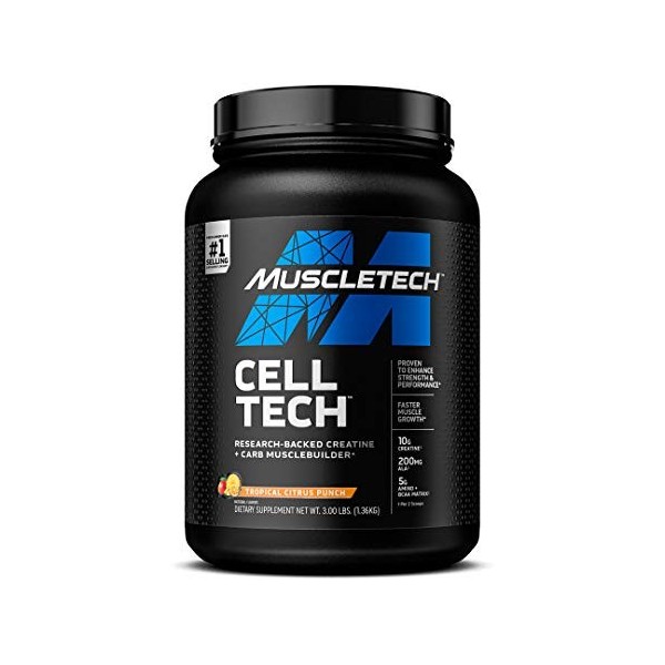 MuscleTech Cell-Tech, Tropical Citrus Punch - 1360g