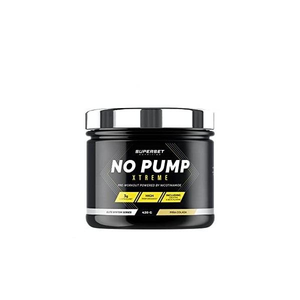 Superset Nutrition | No Pump Xtreme 420gr | PreWorkout | Pré-Workout Volume Extrême