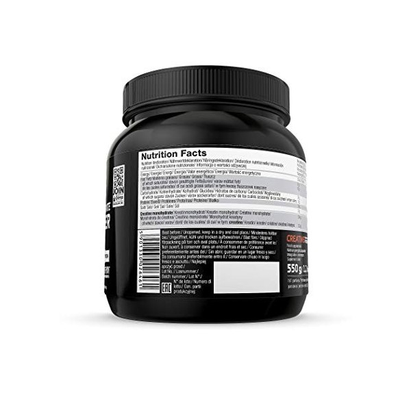 OLIMP SPORT NUTRITION Créatine Monohydrate Poudre 550 g