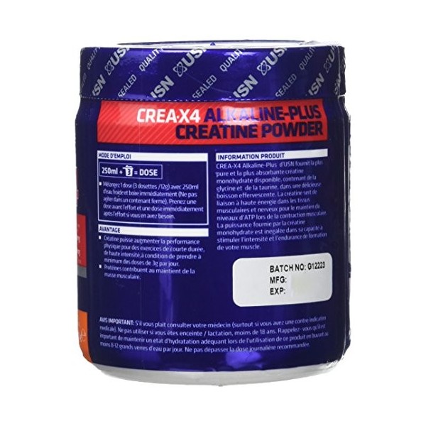 USN CREA-X4 Créatine/Poudre dAmino 300 g