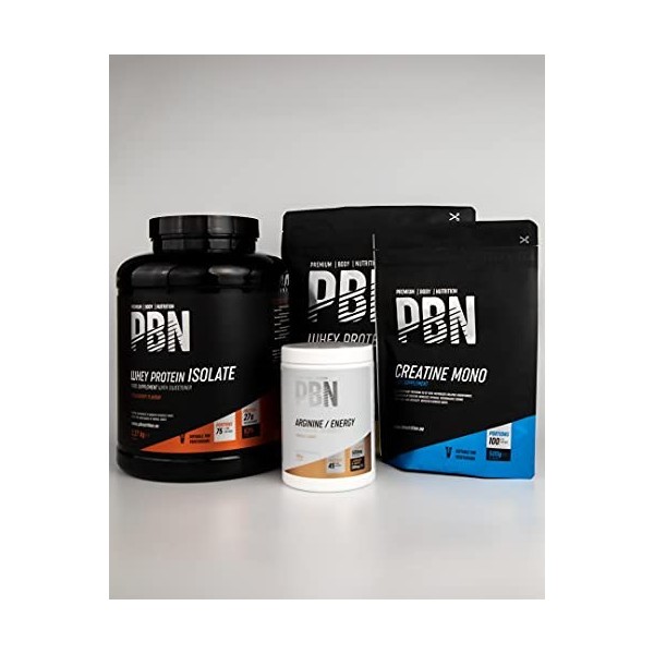 PBN - Premium Body Nutrition Sachet de créatine, 500 g