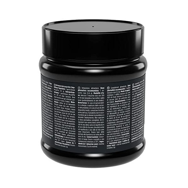 PowGen Essential Creatine - Poudre de Monohydrate Micronisée pour de Meilleures Performances et Musculation - Pour 73 jours -