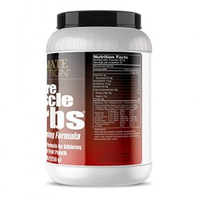 Ultimate Nutrition Pure Muscle Carbs - Complex Carbohydrate Powder for Sustained Energy - No Fat, No Cholesterol -Calorie for