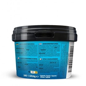 Bodylab24 Creatine Monohydrate 180 capsules, monohydrate de créatine sous forme de capsules, poudre de monohydrate de créatin