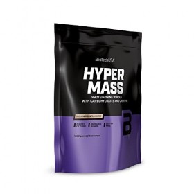 BioTechUSA Hyper Mass Une boisson en poudre à base de glucides et de protéines avec de la créatine, source de fibres, sans su