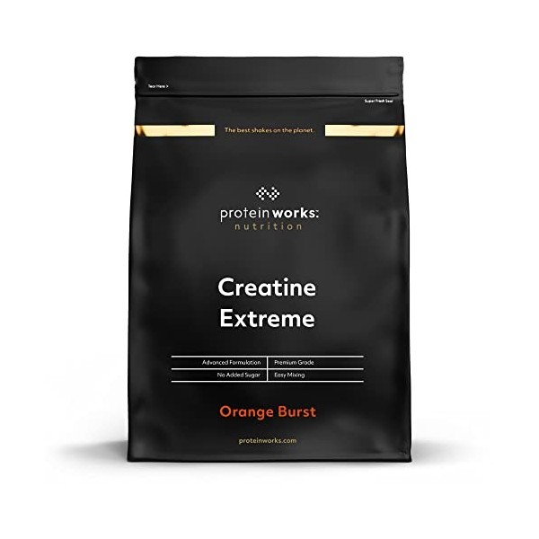 THE PROTEIN WORKS Creatine Extreme en Poudre | Formule de créatine | Complément de qualité supérieure pour une croissance mus