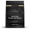 THE PROTEIN WORKS Tout-En-Un The Works | Shake Protéiné Complet | Avec Glutamine et Créatine | Créme Vanilée | 1kg