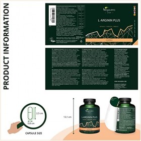 L-Arginine BOOSTER | Tribulus Terrestris + Maca + Zinc + Cordyceps Sinensis | Musculation et Endurance Hommes et Femmes | 270