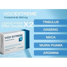 VIGO EXTREME 1000 MG | 10 Comprimés Sans Aucune Contre-Indication | Made In Italy | Énergisant Naturel Avec Tribulus, Maca, M