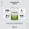 L-Arginine Base Poudre 500g - dosage le plus élevé - végétal par fermentation - L-Arginine Poudre pure - Vegan - Neutre - san