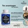 L Arginine Complex Fort 4500mg -360 Capsules avec B6, B12 + Acide Folique + Sélénium + Pipérine - Idéal pour les Athlètes - Q