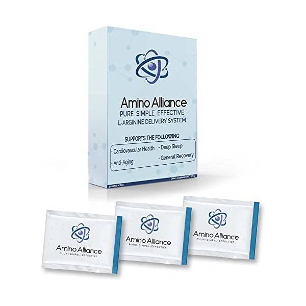 Amino Alliance | Acides Aminés Poudre 32 Sachets | EAA Poudre Végétalien Sans Sucre | Haute Dose | Multi Amino EAA Complex | 